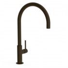 Tres Study bateria umywalkowa stojąca wysoka czarny brąz 26290401KMB