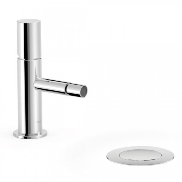 Tres Study bateria bidetowa stojąca chrom 26112001D