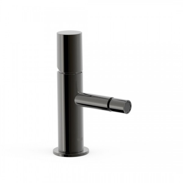 Tres Study bateria bidetowa stojąca czarny metalizowany 06112001KM