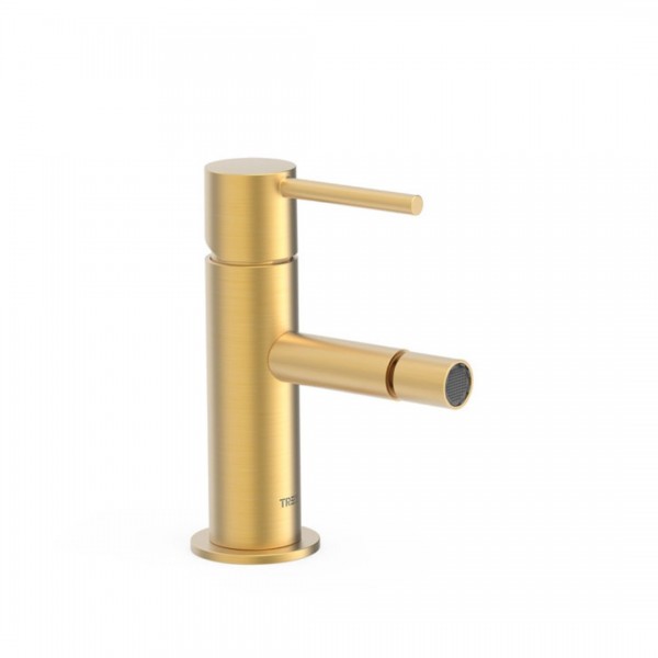 Tres Study bateria bidetowa stojąca złoty mat 06212001OM