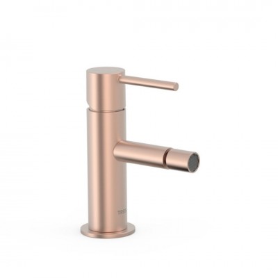 Tres Study bateria bidetowa stojąca złoto różowe mat 06212001OPM