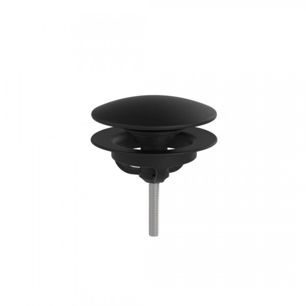 Laufen korek klik klak do wanny czarny mat H2951394500001