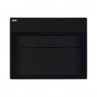 Deante Correo umywalka nablatowa 50x40 cm prostokątna czarny mat CQR_NU5M