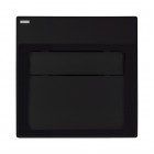 Deante Correo umywalka nablatowa 50x40 cm prostokątna czarny mat CQR_NU4M