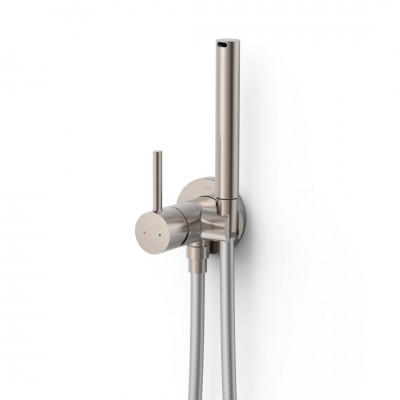 Tres Study bateria bidetowa podtynkowa stal 134122AC