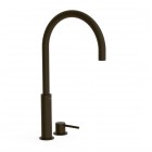 Tres Study bateria umywalkowa stojąca wysoka 2-otworowa czarny brąz 26110502KMB