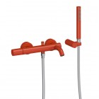 Tres Study bateria wannowa ścienna czerwona 26117001TRO