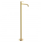 Tres Study bateria umywalkowa wolnostojąca złota 26285305OR