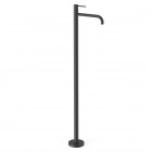 Tres Study bateria umywalkowa wolnostojąca czarny mat 26285305NM