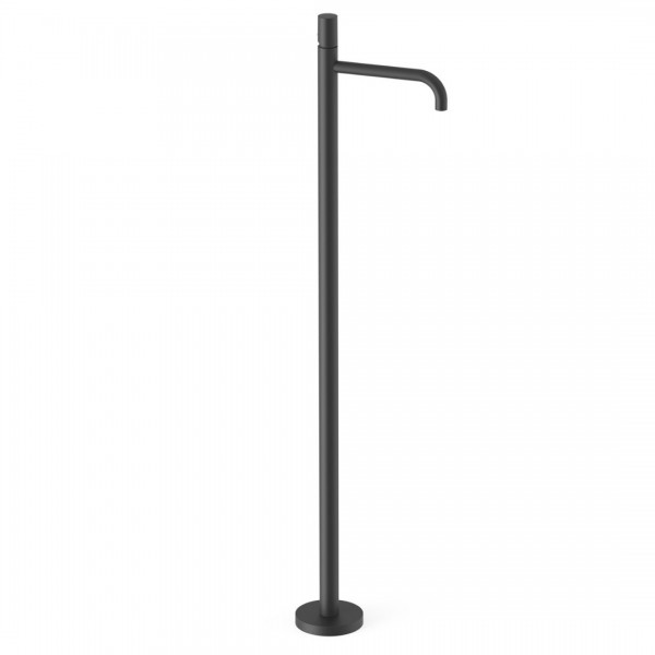 Tres Study bateria umywalkowa wolnostojąca czarny mat 26285306NM