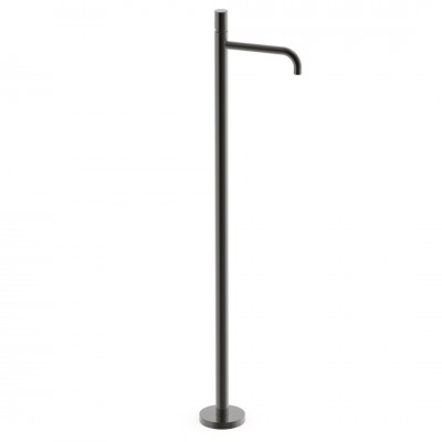 Tres Study bateria umywalkowa wolnostojąca czarny metalizowany 26285306KM