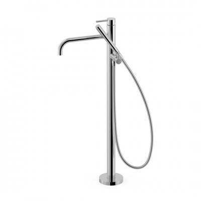 Tres Study bateria wannowa wolnostojąca chrom 26247005