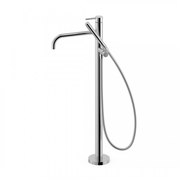 Tres Study bateria wannowa wolnostojąca chrom 26247005