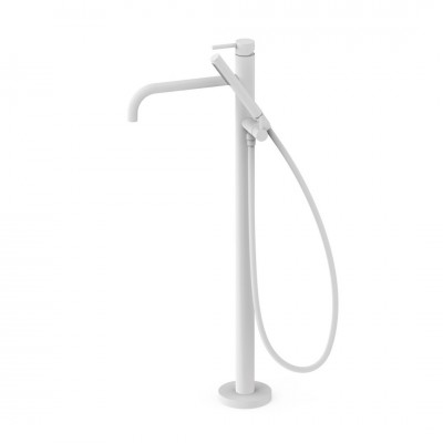 Tres Study bateria wannowa wolnostojąca biały mat 26247005BM