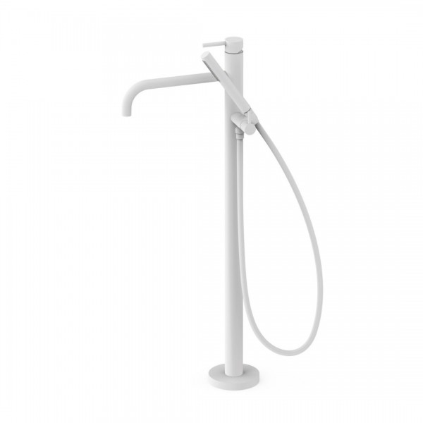 Tres Study bateria wannowa wolnostojąca biały mat 26247005BM