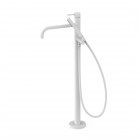 Tres Study bateria wannowa wolnostojąca biały mat 26247005BM