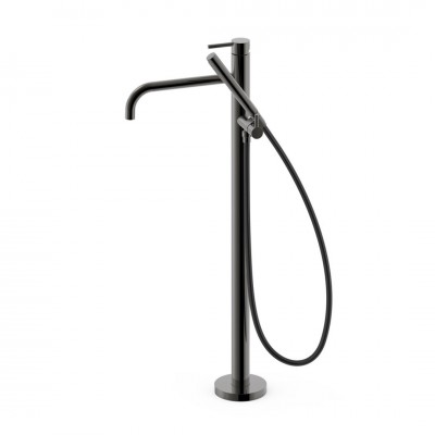 Tres Study bateria wannowa wolnostojąca czarny metalizowany 26247005KM