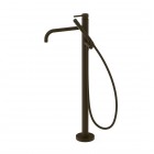 Tres Study bateria wannowa wolnostojąca czarny brąz 26247005KMB