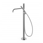 Tres Study bateria wannowa wolnostojąca chrom 26247006