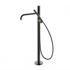 Tres Study bateria wannowa wolnostojąca czarny metalizowany 26247006KM