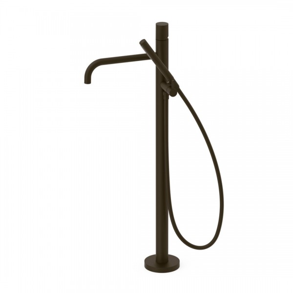 Tres Study bateria wannowa wolnostojąca czarny brąz 26247006KMB