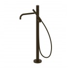 Tres Study bateria wannowa wolnostojąca czarny brąz 26247006KMB