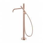 Tres Study bateria wannowa wolnostojąca złoto różowe 26247006OP