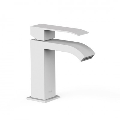 Tres Cuadro bateria umywalkowa stojąca biały mat 00610101BM