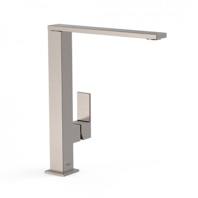 Tres Cuadro bateria umywalkowa stojąca wysoka stal 00648501AC