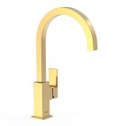 Tres Cuadro Exclusive bateria umywalkowa wysoka złota 00660702OR