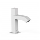 Tres Cuadro zawór umywalkowy stojący biały mat 00750301BM