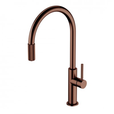 Omnires Switch bateria kuchenna z zestawem filtrującym miedź antyczna SW9057-FD1ORB