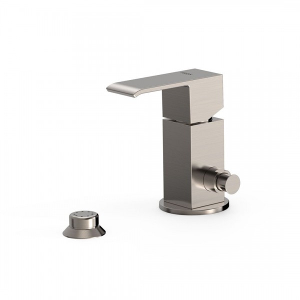 Tres Cuadro bateria bidetowa stojąca stal 00613001AC