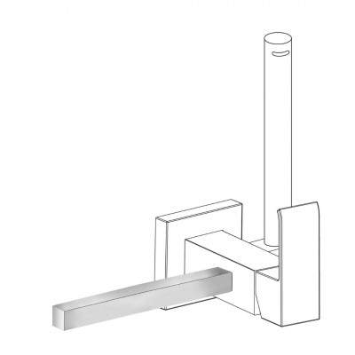 Tres wieszak na ręcznik do baterii bidetowej 03412402