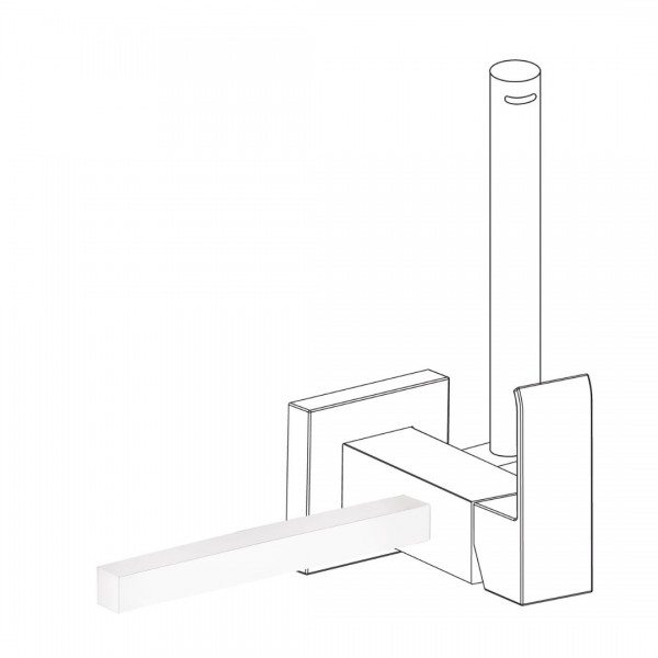 Tres wieszak na ręcznik do baterii bidetowej 03412402BM