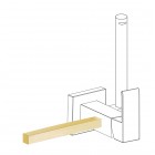 Tres wieszak na ręcznik do baterii bidetowej złoty mat 03412402OM