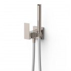 Tres Cuadro bateria bidetowa podtynkowa stal 00612302AC