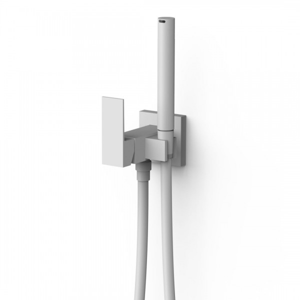 Tres Cuadro bateria bidetowa podtynkowa biały mat 00612302BM