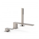 Tres Cuadro bateria wannowa 3-otworowa stal 00616103AC