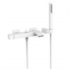 Tres Cuadro bateria wannowa ścienna biały mat 0071700203BM