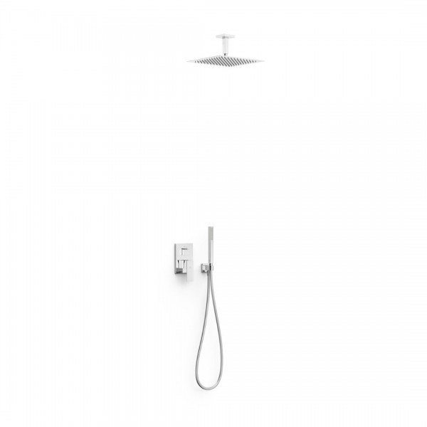 Tres Cuadro zestaw prysznicowy podtynkowy deszczownica 30 cmchrom 00628003