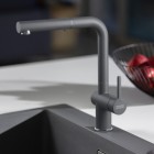 Franke Active L pull out bateria kuchenna łupkowy szary 115.0721.464