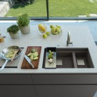 Franke Kanon KNG 120 zlewozmywak 76x46 cm Fragranit+ łupkowy szary 125.0716.373