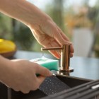 Franke Atlas M dozownik do mydła miedziany 112.0717.104