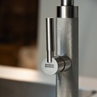 Franke Masterpiece pull-out spray bateria kuchenna z wyciąganą wylewką stal szlachetna 115.0711.554