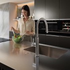 Franke Masterpiece pull-out spray bateria kuchenna z wyciąganą wylewką stal szlachetna 115.0711.554