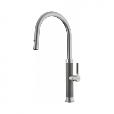 Franke Masterpiece pull-out spray bateria kuchenna z wyciąganą wylewką stal szlachetna 115.0711.554