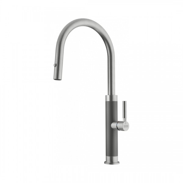 Franke Masterpiece pull-out spray bateria kuchenna z wyciąganą wylewką stal szlachetna 115.0711.554