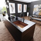 Franke Mythos Masterpiece pull-out spray bateria kuchenna z wyciąganą wylewką antracyt 115.0711.555