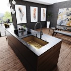 Franke Mythos Masterpiece pull-out spray bateria kuchenna z wyciąganą wylewką antracyt 115.0711.555